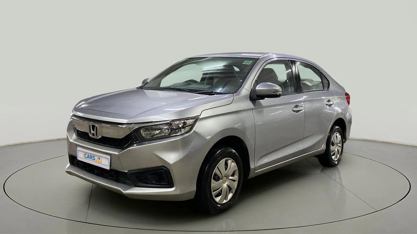 2018 Honda Amaze 1.2L I-VTEC S CVT, Petrol, Automatic, 19,643 km, Left Front Diagonal