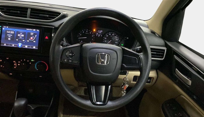 2018 Honda Amaze 1.2L I-VTEC S CVT, Petrol, Automatic, 19,643 km, Steering Wheel Close Up