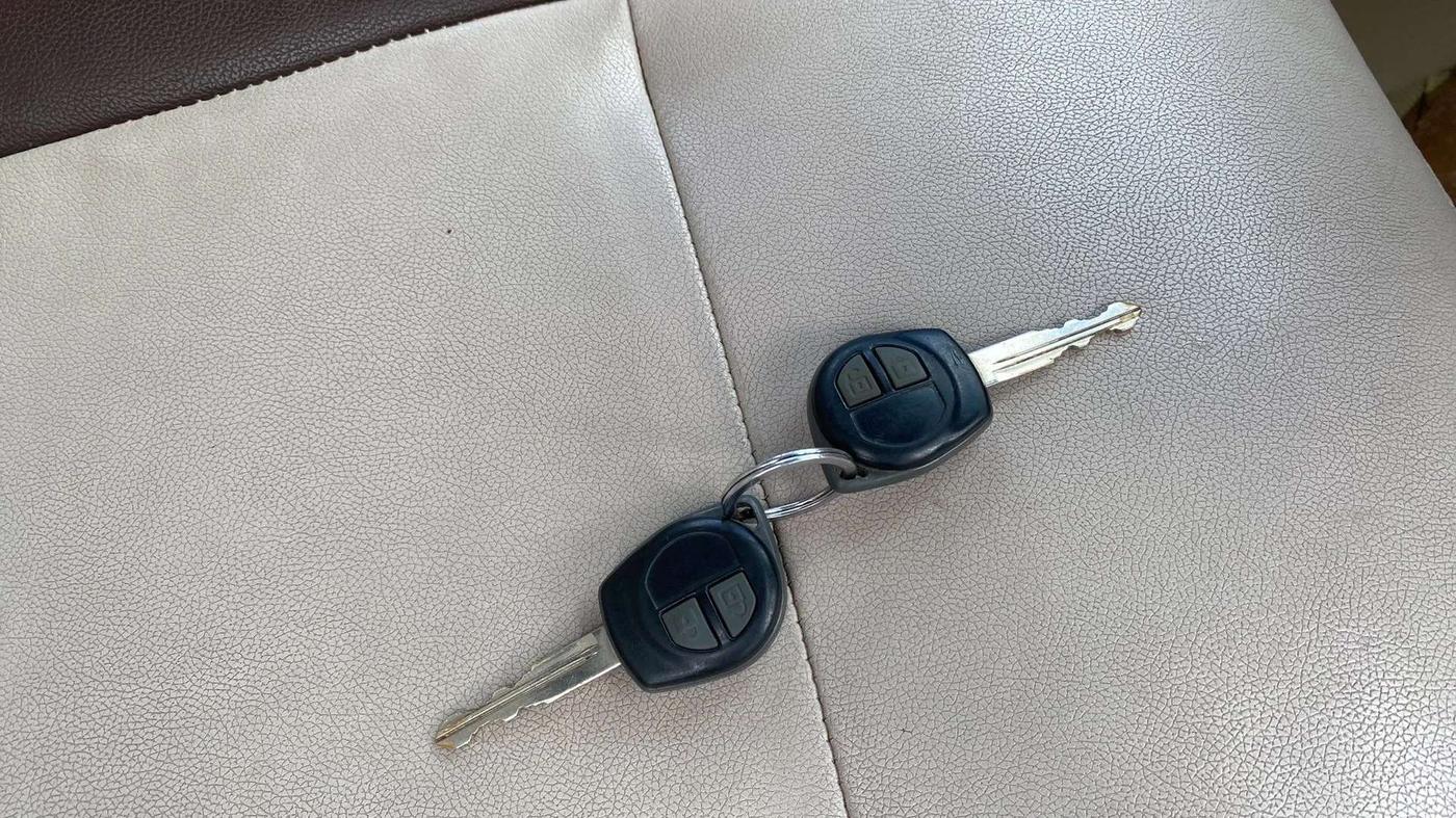 2015 Maruti Ertiga VXI CNG, CNG, Manual, 43,603 km, Key Close Up