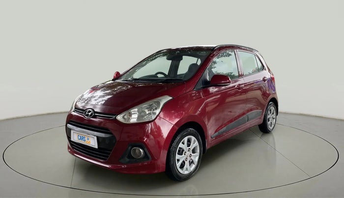 2015 Hyundai Grand i10 SPORTZ 1.2 KAPPA VTVT, Petrol, Manual, 37,785 km, Left Front Diagonal