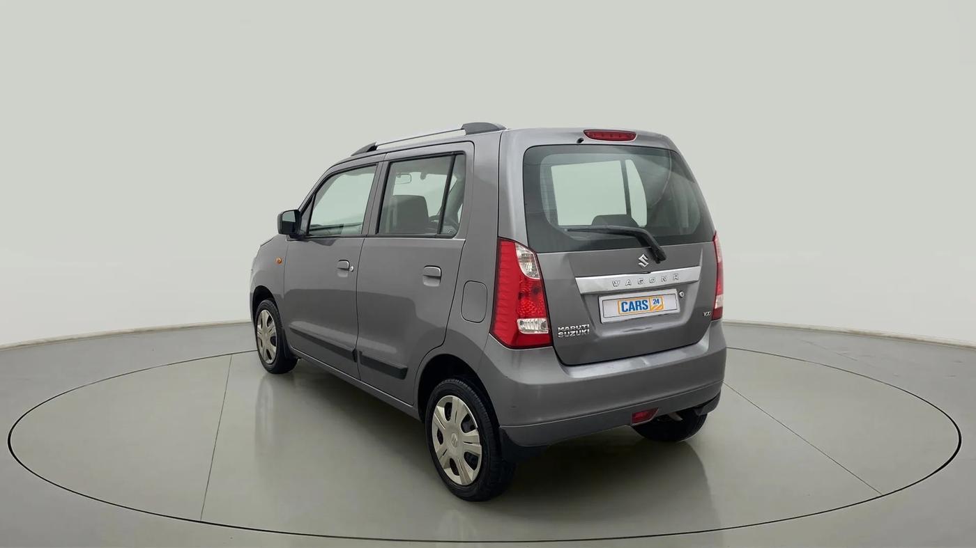 2013 Maruti Wagon R 1.0 VXI, Petrol, Manual, 43,385 km, Left Back Diagonal