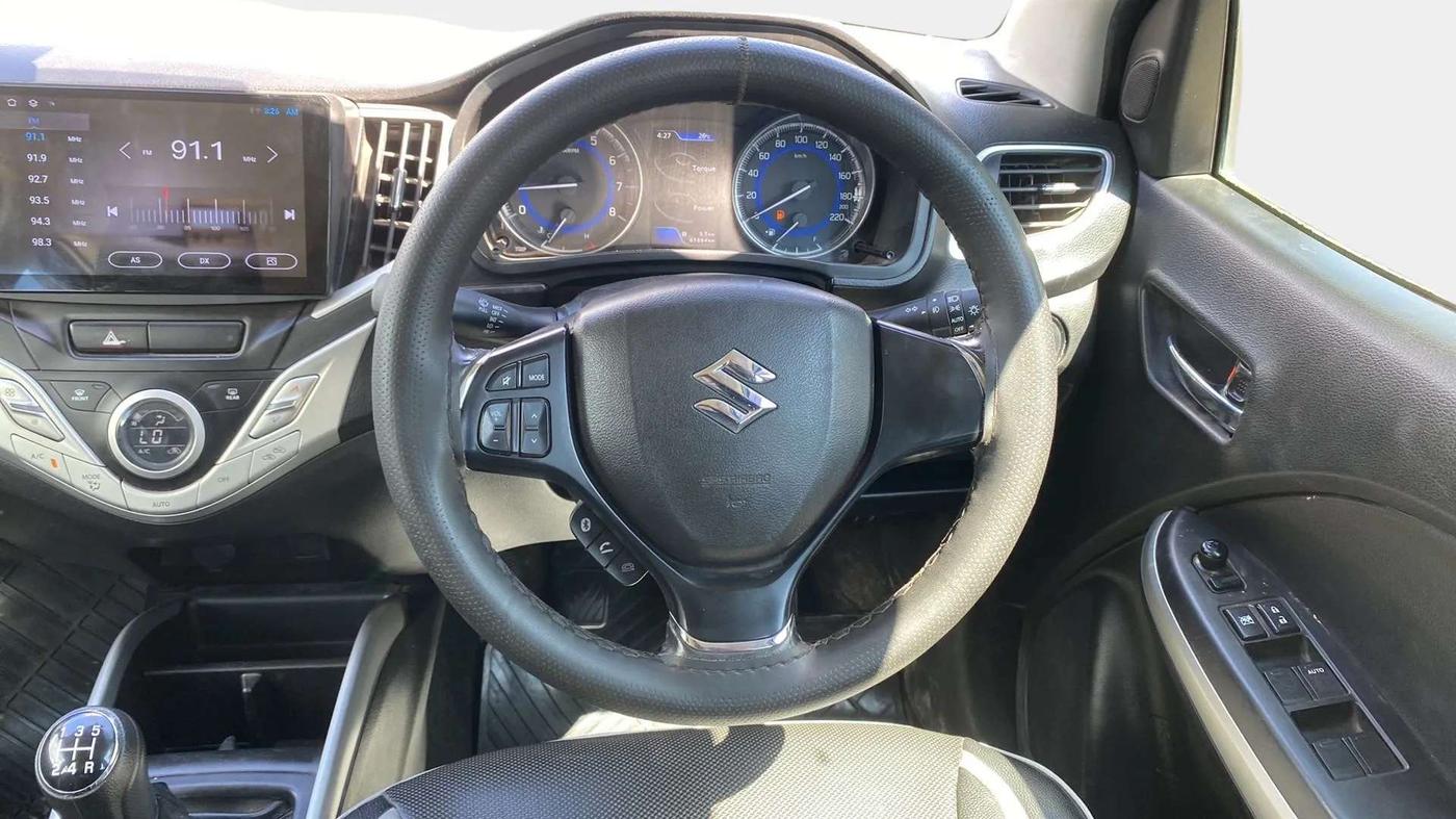 2017 Maruti Baleno ZETA PETROL 1.2, Petrol, Manual, 65,867 km, Steering Wheel Close Up