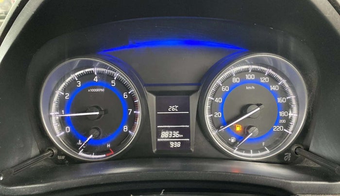 2019 Maruti Baleno DELTA PETROL 1.2, Petrol, Manual, 88,328 km, Odometer Image