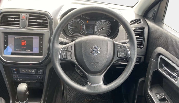 2020 Maruti Vitara Brezza ZXI AT SHVS, Petrol, Automatic, 16,625 km, Steering Wheel Close Up