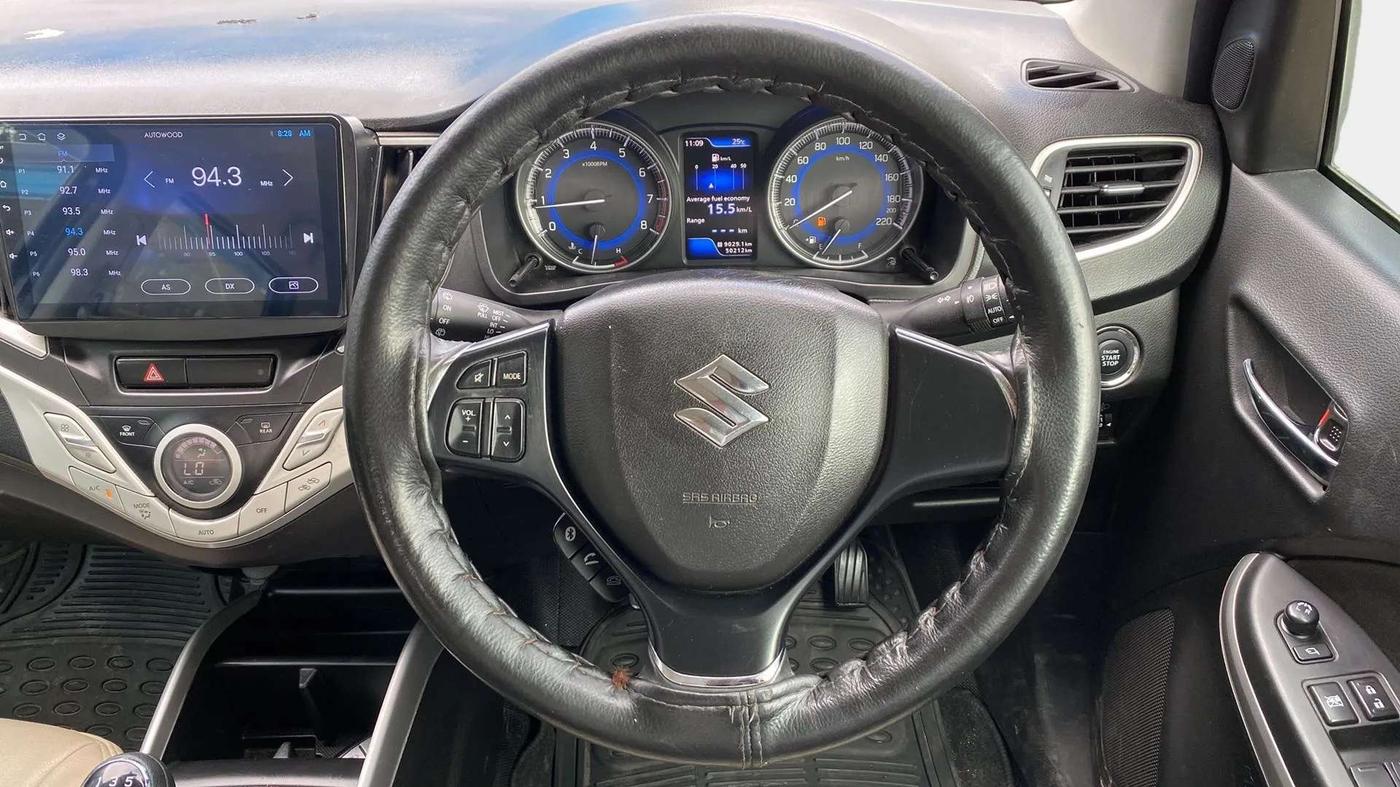 2016 Maruti Baleno ZETA PETROL 1.2, Petrol, Manual, 50,203 km, Steering Wheel Close Up