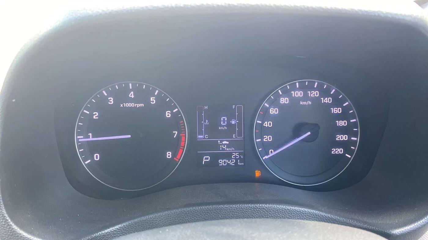 2016 Hyundai Creta SX PLUS AT 1.6 PETROL, Petrol, Automatic, 90,384 km, Odometer Image