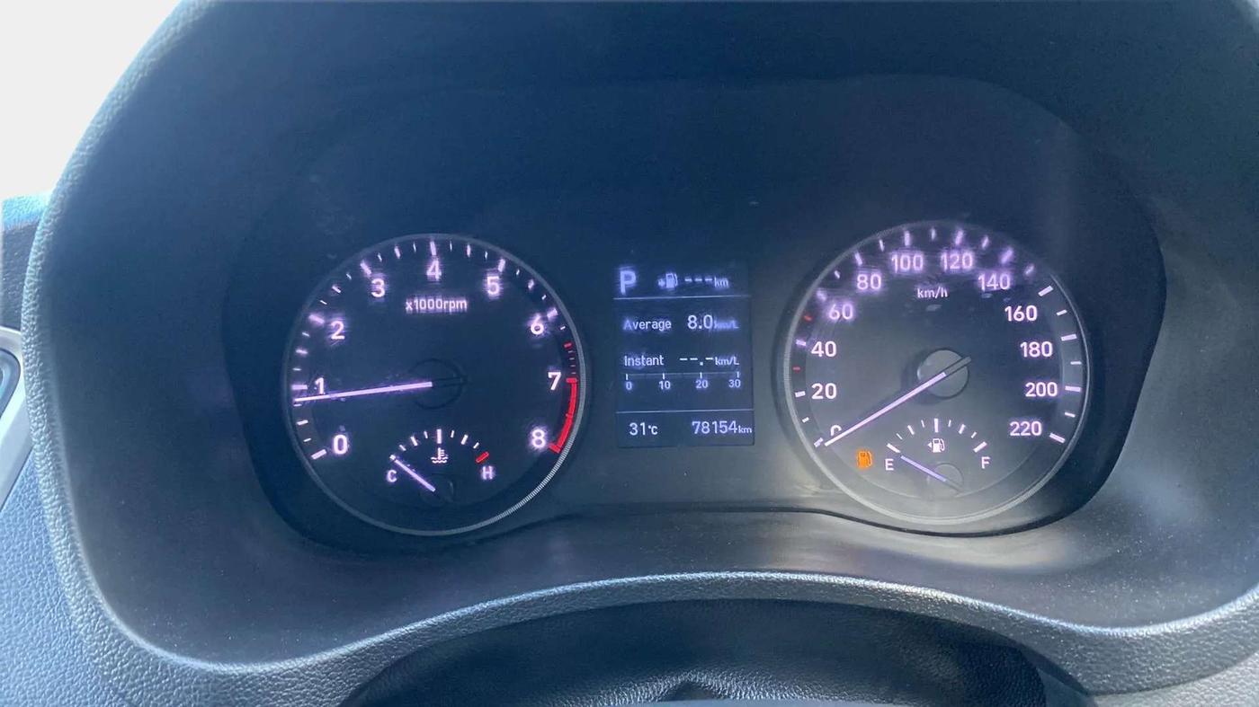 2017 Hyundai Verna 1.6 VTVT SX (O) AT, Petrol, Automatic, 78,579 km, Odometer Image