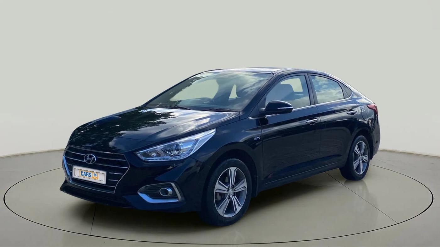 2017 Hyundai Verna 1.6 VTVT SX (O) AT, Petrol, Automatic, 78,579 km, Left Front Diagonal