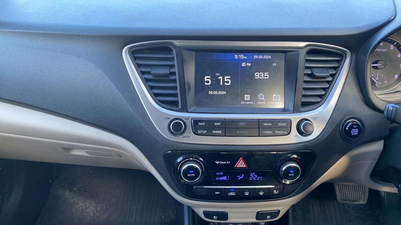2017 Hyundai Verna 1.6 VTVT SX (O) AT, Petrol, Automatic, 78,579 km, Air Conditioner