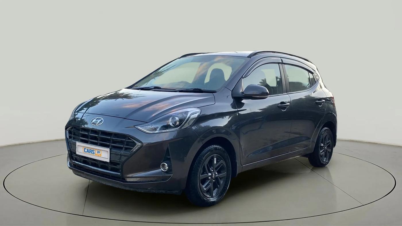 2021 Hyundai GRAND I10 NIOS SPORTZ AMT 1.2 KAPPA VTVT, Petrol, Automatic, 15,021 km, Left Front Diagonal