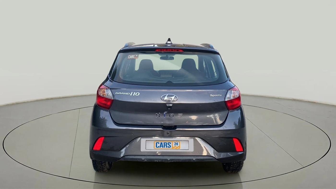 2021 Hyundai GRAND I10 NIOS SPORTZ AMT 1.2 KAPPA VTVT, Petrol, Automatic, 15,021 km, Back/Rear