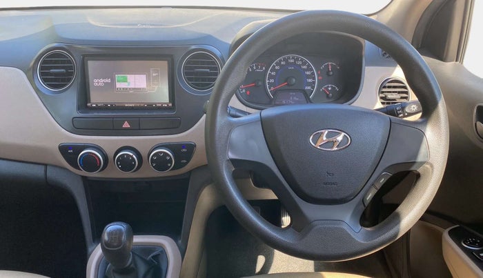 2017 Hyundai Grand i10 MAGNA 1.2 KAPPA VTVT, Petrol, Manual, 16,234 km, Steering Wheel Close Up