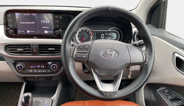 2022 Hyundai GRAND I10 NIOS SPORTZ AMT 1.2 KAPPA VTVT, Petrol, Automatic, 58,210 km, Steering Wheel Close Up