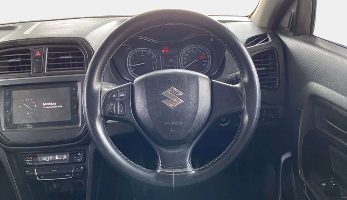 2021 Maruti Vitara Brezza VXI, Petrol, Manual, 49,962 km, Steering Wheel Close Up