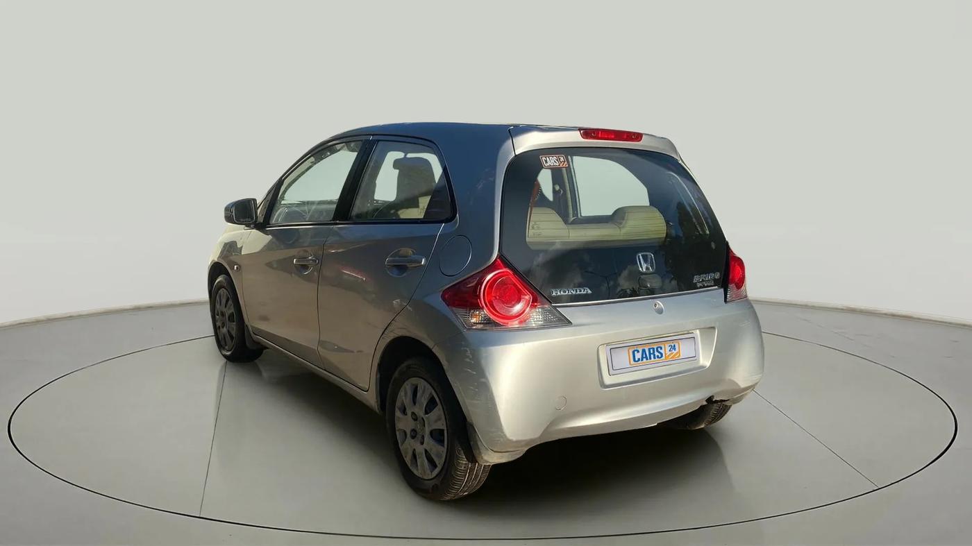 2017 Honda Brio S MT, Petrol, Manual, 60,003 km, Left Back Diagonal