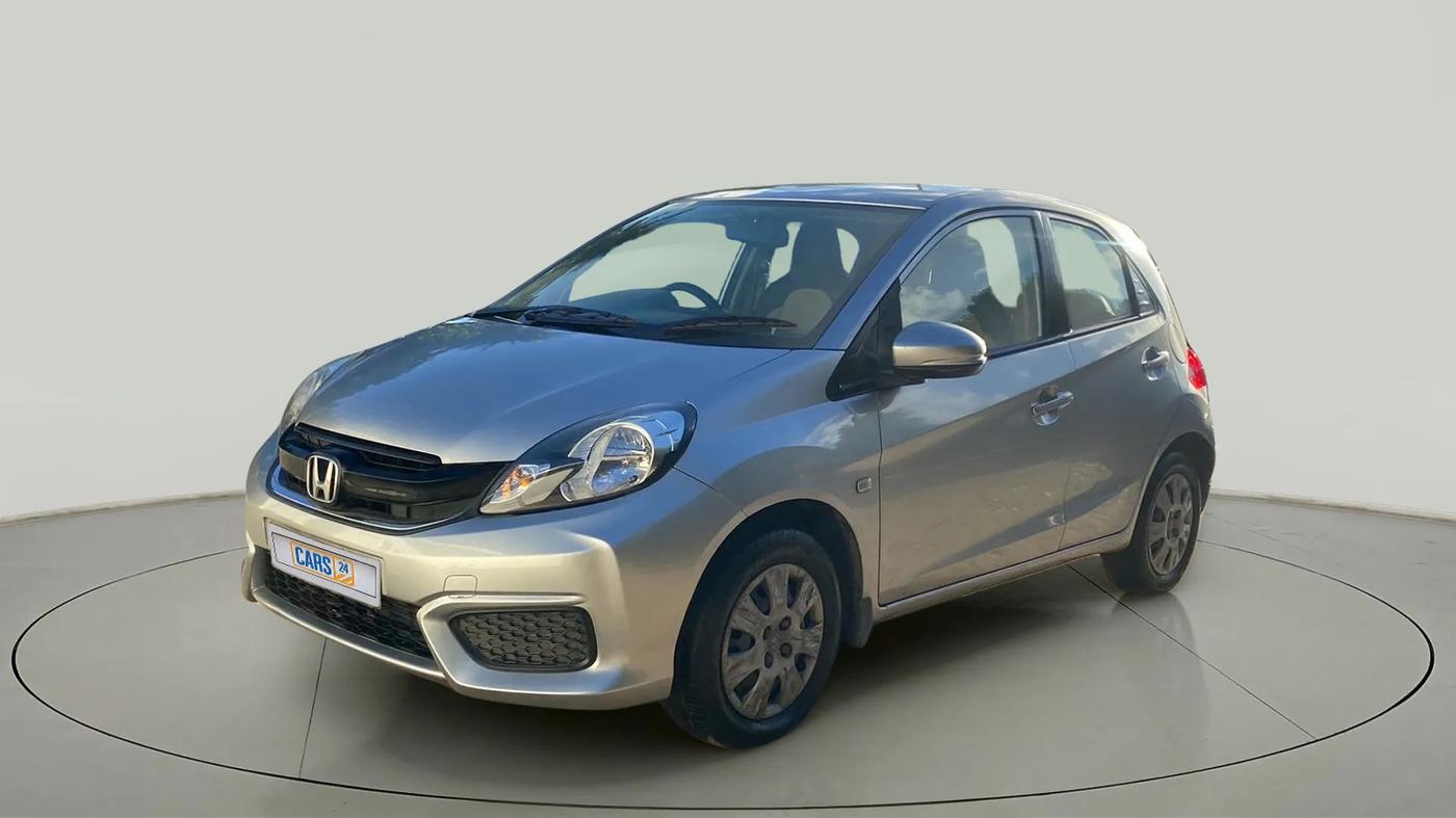 2017 Honda Brio S MT, Petrol, Manual, 60,003 km, Left Front Diagonal