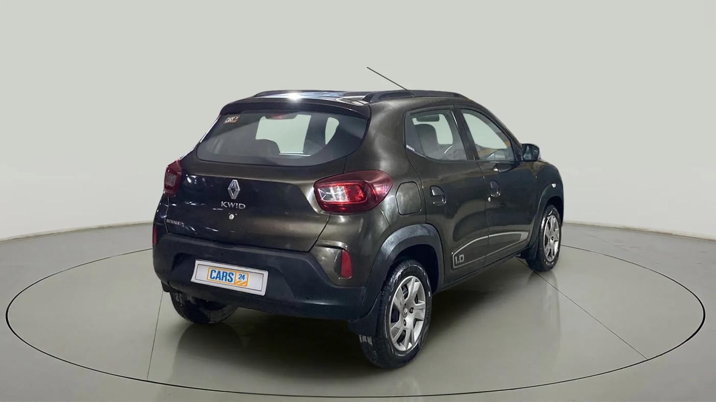 2019 Renault Kwid RXT 1.0 (O), Petrol, Manual, 13,838 km, Right Back Diagonal