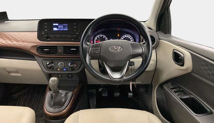 2022 Hyundai AURA S 1.2 CNG, CNG, Manual, 35,948 km, Steering Wheel Close Up