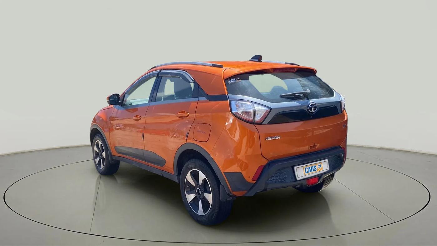 2018 Tata NEXON XZ PLUS PETROL, Petrol, Manual, 57,207 km, Left Back Diagonal