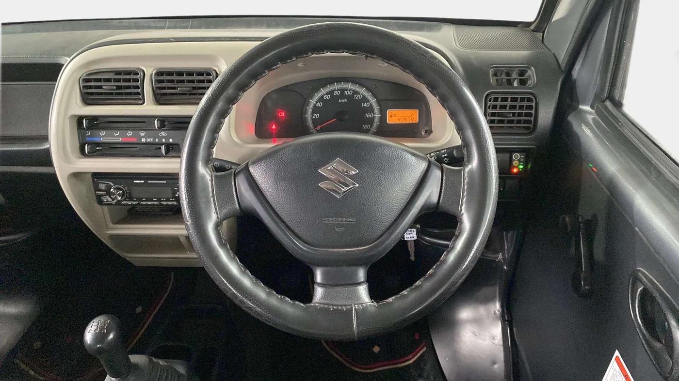 2021 Maruti Eeco 5 STR AC CNG, CNG, Manual, 41,563 km, Steering Wheel Close Up