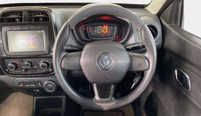 2019 Renault Kwid RXT 0.8 (O), Petrol, Manual, 41,820 km, Steering Wheel Close Up