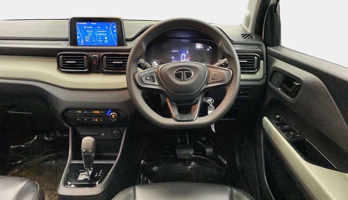 2024 Tata PUNCH ADVENTURE AMT, Petrol, Automatic, 11,820 km, Steering Wheel Close Up