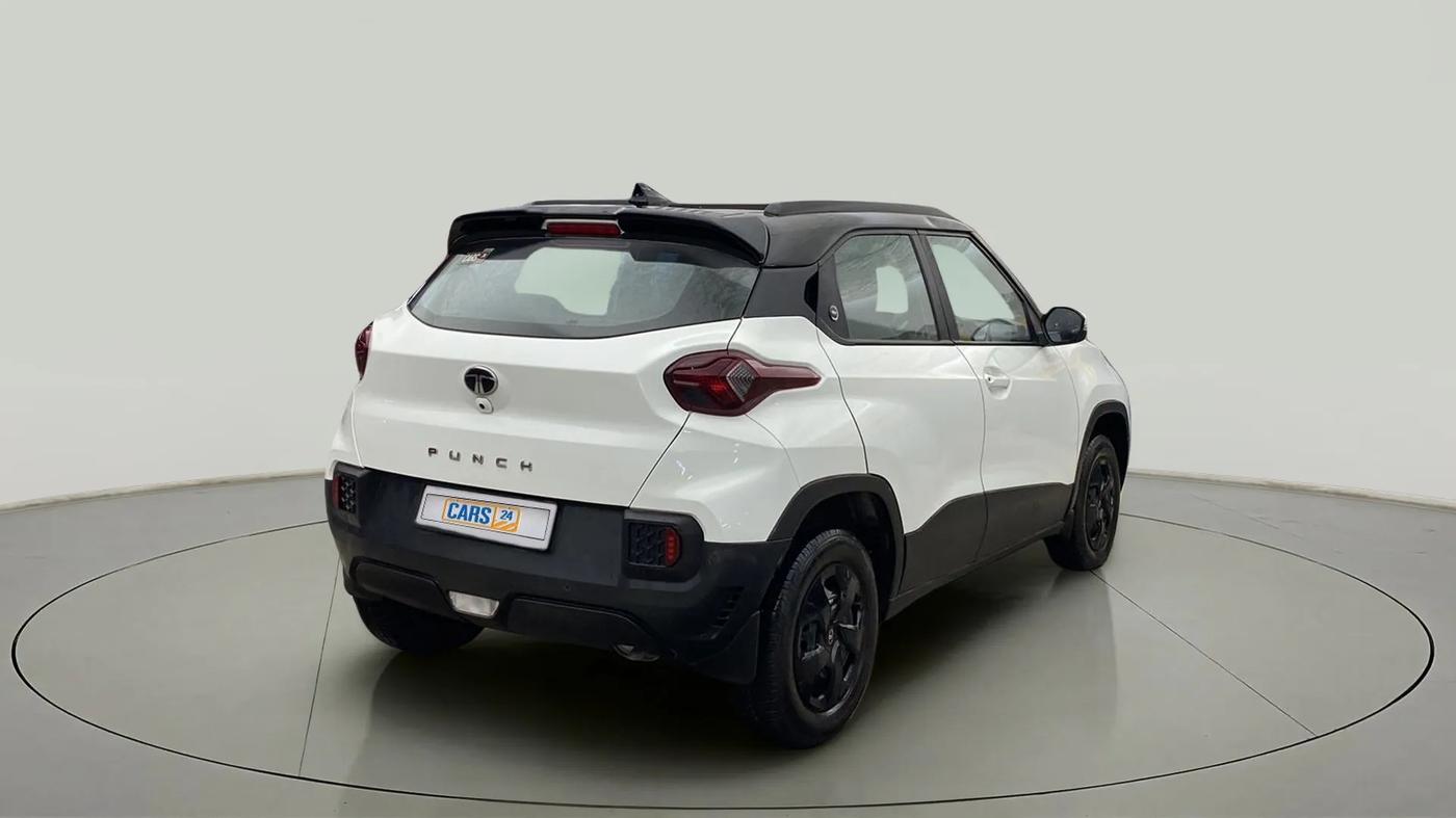 2024 Tata PUNCH ADVENTURE AMT, Petrol, Automatic, 11,820 km, Right Back Diagonal