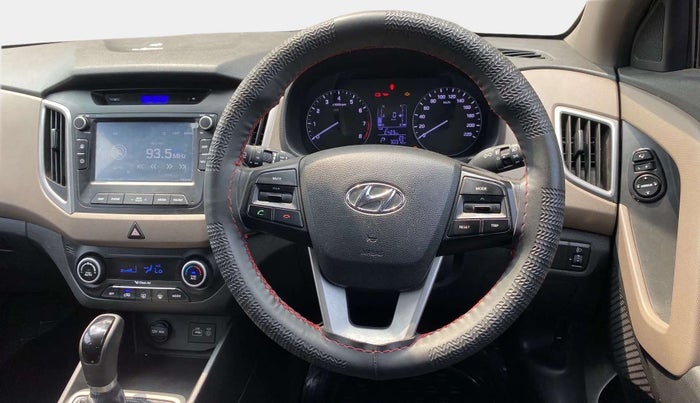 2017 Hyundai Creta SX PLUS AT 1.6 PETROL, Petrol, Automatic, 30,366 km, Steering Wheel Close Up