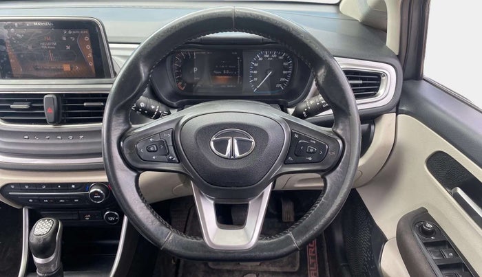 2022 Tata ALTROZ XZA PLUS, Petrol, Automatic, 34,399 km, Steering Wheel Close Up