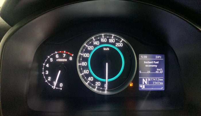 2021 Maruti IGNIS ZETA 1.2 AMT, Petrol, Automatic, 7,743 km, Odometer Image