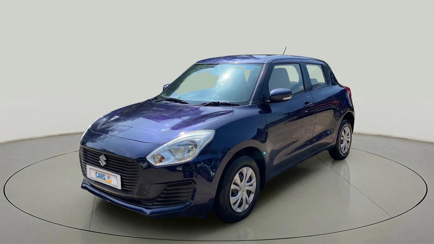 2018 Maruti Swift VXI, Petrol, Manual, 66,280 km, Left Front Diagonal