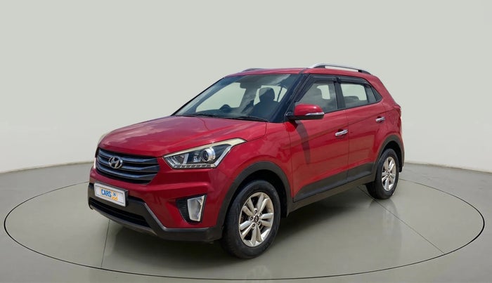 2017 Hyundai Creta SX PLUS 1.6 PETROL, Petrol, Manual, 75,760 km, Left Front Diagonal