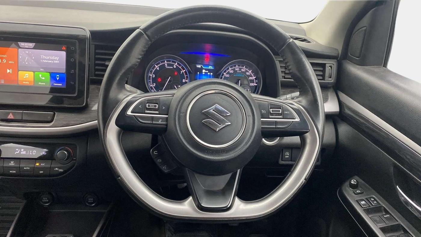 2019 Maruti XL6 ALPHA MT, Petrol, Manual, 26,592 km, Steering Wheel Close Up
