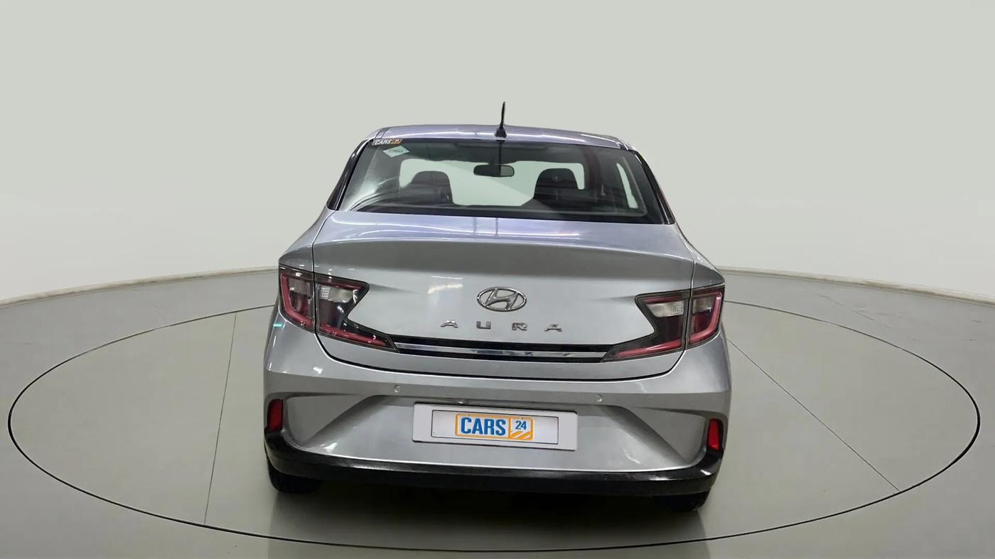 2021 Hyundai AURA S 1.2 CNG, CNG, Manual, 52,261 km, Back/Rear