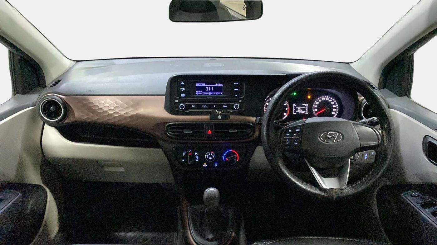 2021 Hyundai AURA S 1.2 CNG, CNG, Manual, 52,261 km, Air Conditioner