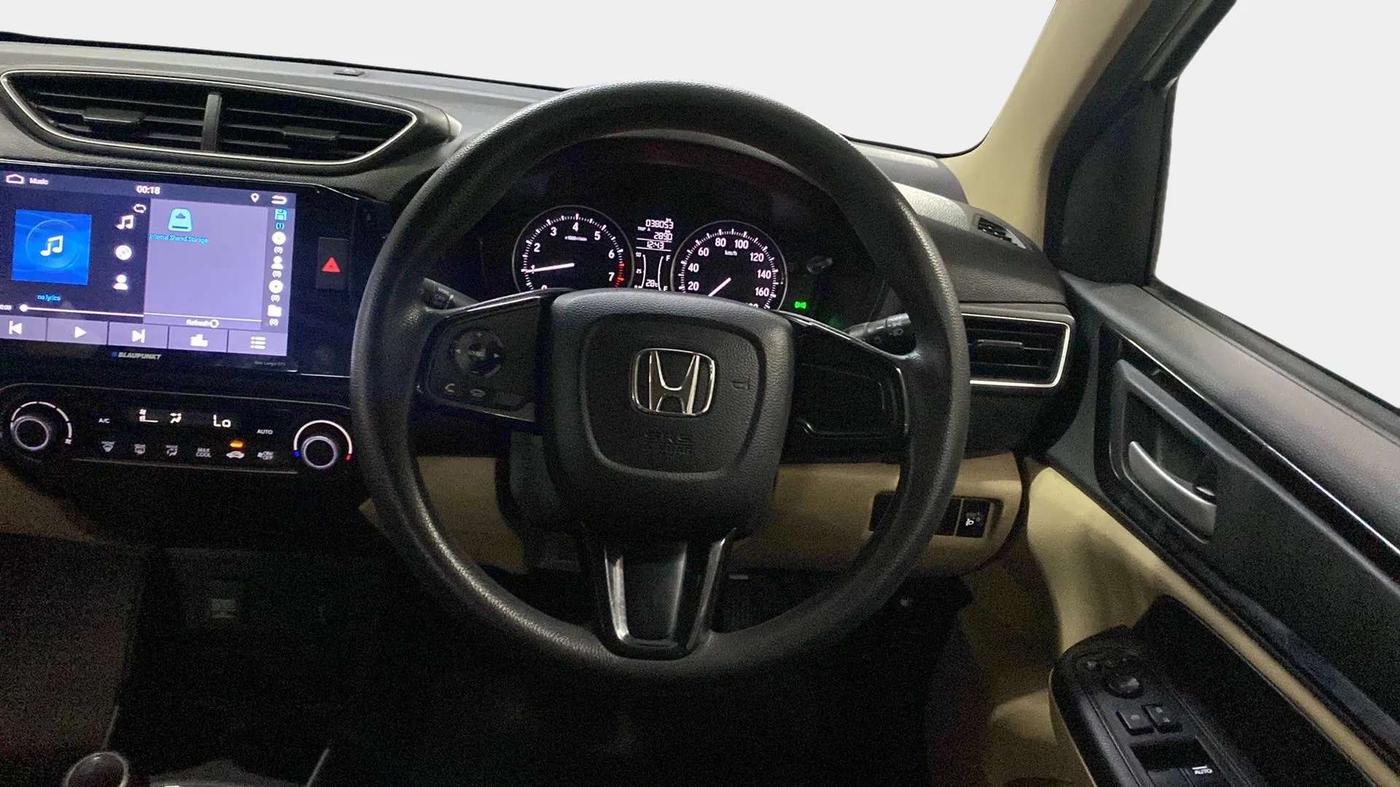 2021 Honda Amaze 1.2L I-VTEC V, Petrol, Manual, 38,336 km, Steering Wheel Close Up