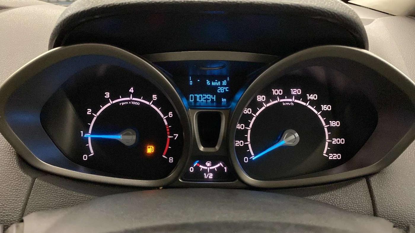 2015 Ford Ecosport TITANIUM 1.0L ECOBOOST, Petrol, Manual, 70,280 km, Odometer Image