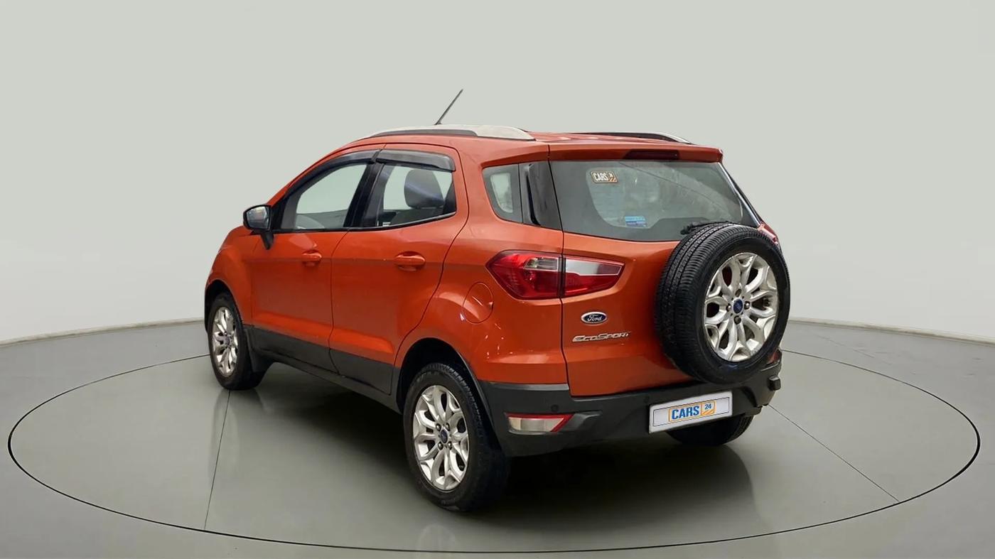 2015 Ford Ecosport TITANIUM 1.0L ECOBOOST, Petrol, Manual, 70,280 km, Left Back Diagonal