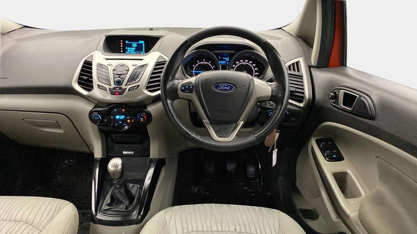 2015 Ford Ecosport TITANIUM 1.0L ECOBOOST, Petrol, Manual, 70,280 km, Steering Wheel Close Up