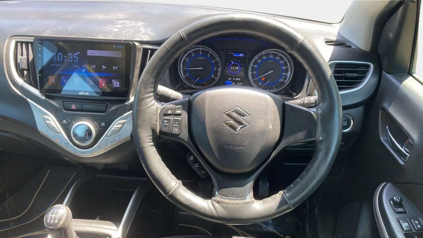 2017 Maruti Baleno ZETA PETROL 1.2, Petrol, Manual, 40,742 km, Steering Wheel Close Up