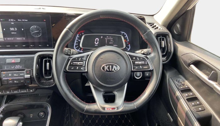 2020 KIA SONET GTX PLUS 1.0 DCT, Petrol, Automatic, 30,535 km, Steering Wheel Close Up
