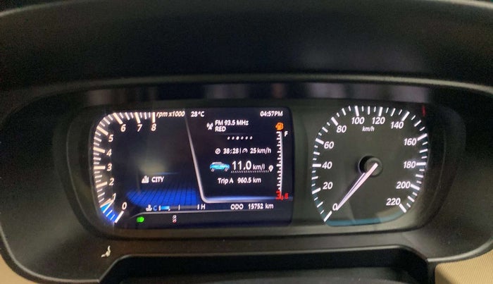 2022 Tata PUNCH CREATIVE 1.2 MT KAZIRANGA EDITION , Petrol, Manual, 15,863 km, Odometer Image