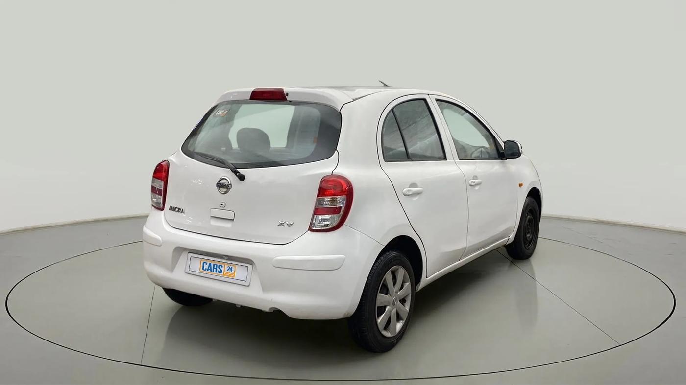 2012 Nissan Micra XV PETROL, Petrol, Manual, 45,134 km, Right Back Diagonal