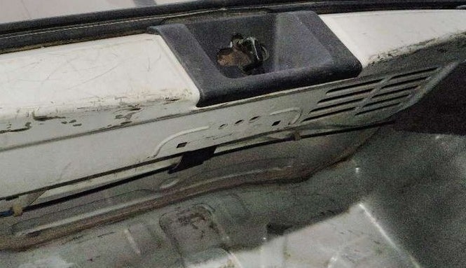 2012 Nissan Micra XV PETROL, Petrol, Manual, 45,134 km, Dicky (Boot door) - Trim lock has minor damage