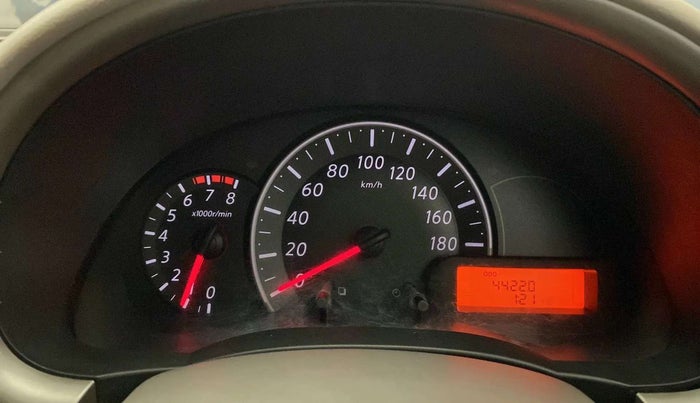 2012 Nissan Micra XV PETROL, Petrol, Manual, 45,134 km, Odometer Image