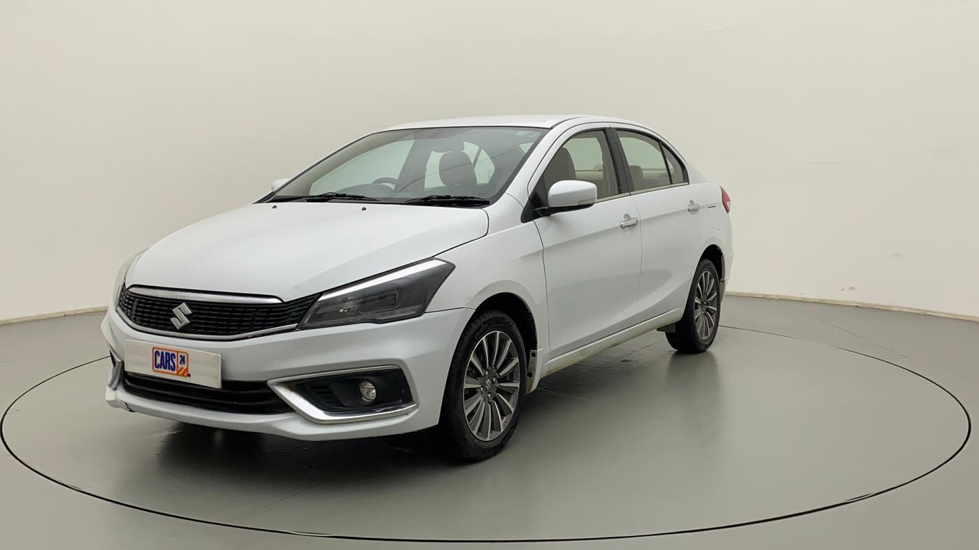 2019 Maruti Ciaz ALPHA 1.5 SHVS PETROL, Petrol, Manual, 43,374 km, Left Front Diagonal