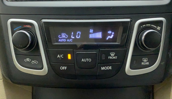2019 Maruti Ciaz ALPHA 1.5 SHVS PETROL, Petrol, Manual, 43,374 km, Automatic Climate Control