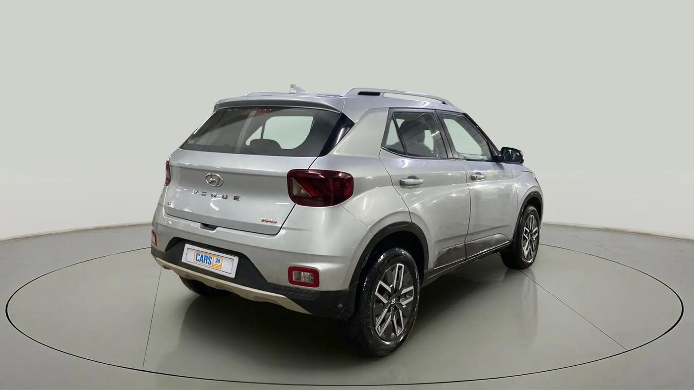 2021 Hyundai VENUE SX 1.0 TURBO IMT, Petrol, Manual, 21,327 km, Right Back Diagonal