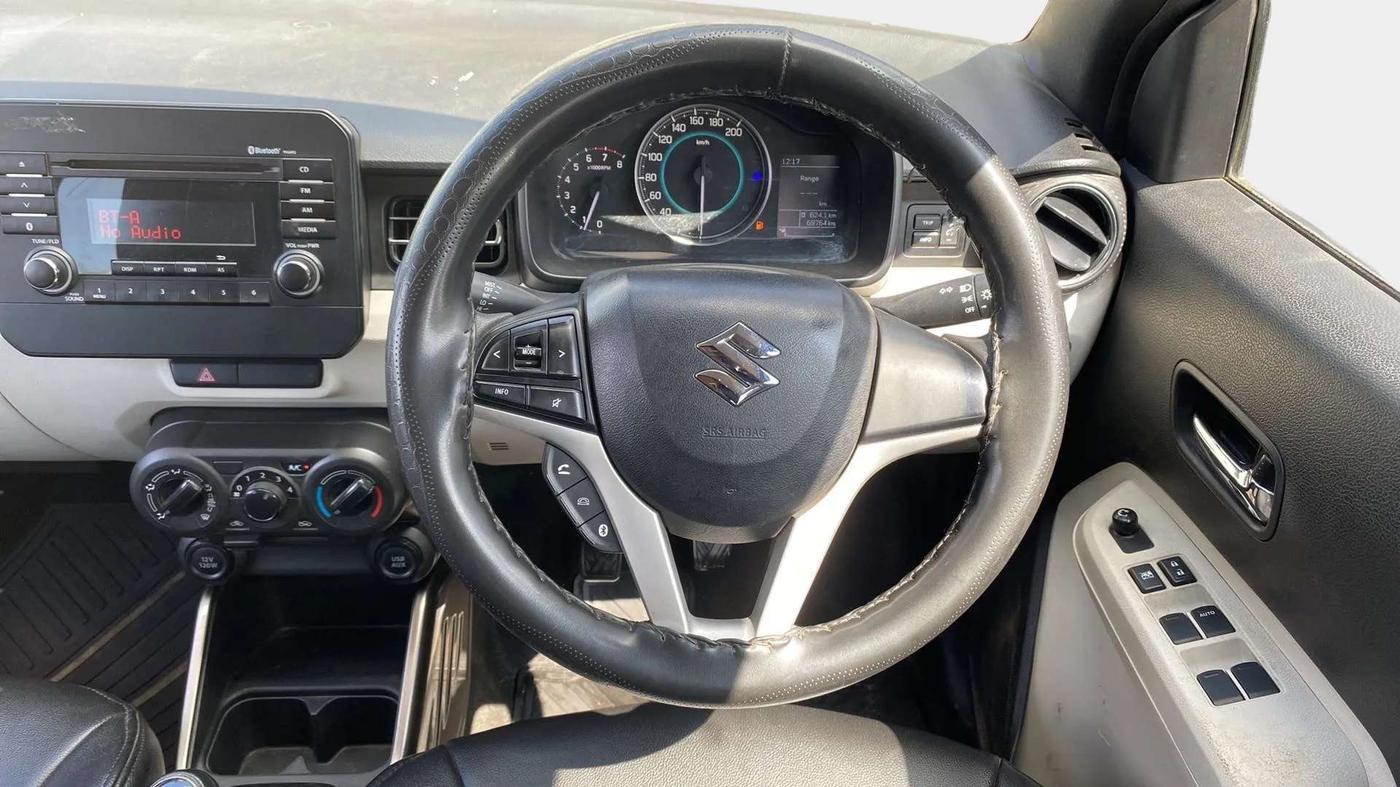 2019 Maruti IGNIS DELTA 1.2, Petrol, Manual, 69,189 km, Steering Wheel Close Up