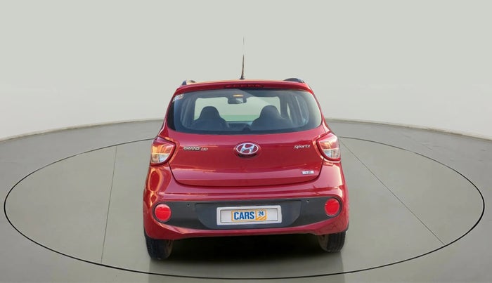 2017 Hyundai Grand i10 SPORTZ (O) 1.2 KAPPA VTVT, Petrol, Manual, 39,068 km, Back/Rear
